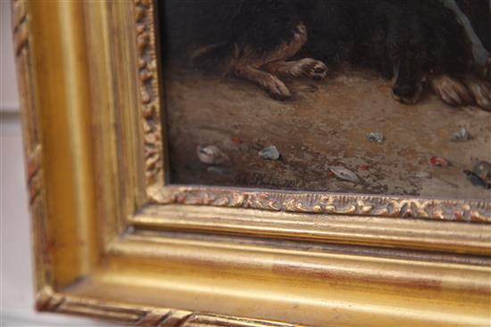Frank Albert Philips (Ex.1860-1877) Someone whom i love this very hour, 18 x 8.5in.
